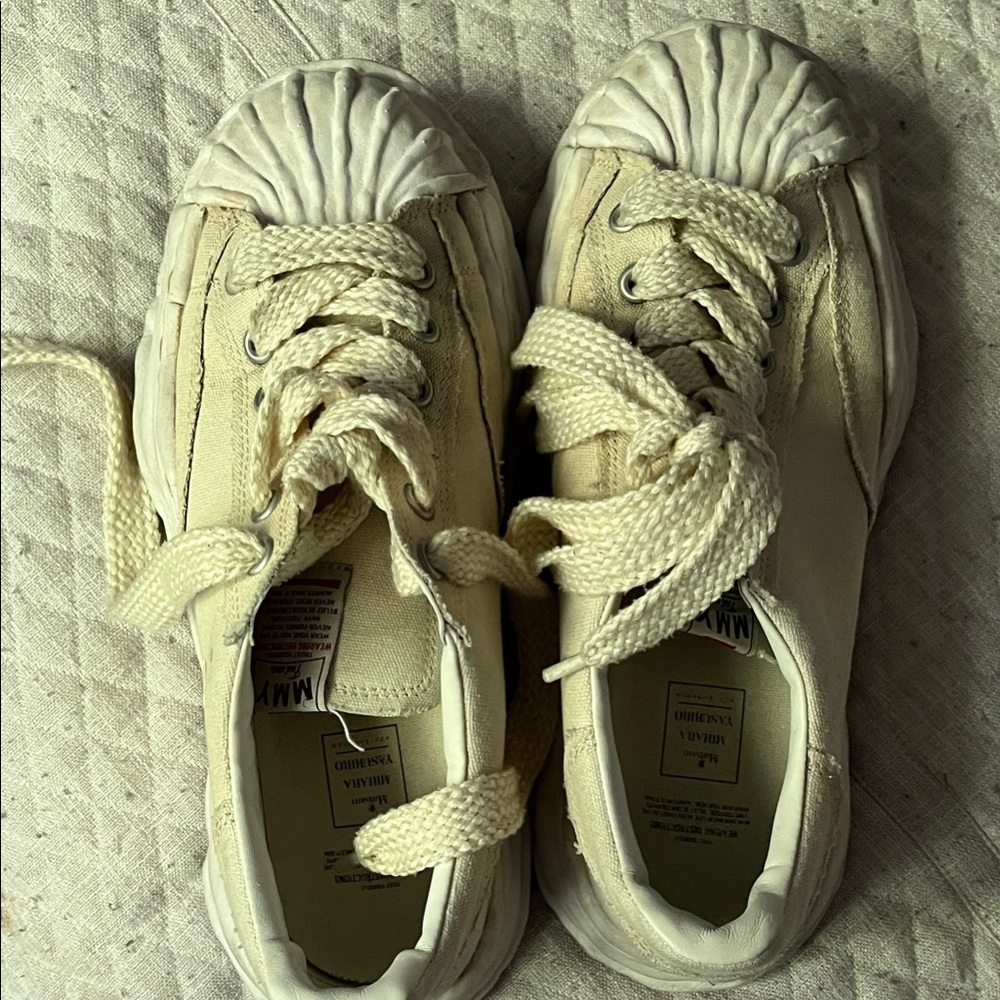 Miharayasuhiro Cream Sneakers